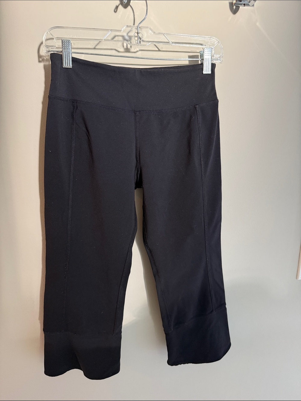Kyodan Black Athletic Leggings - Logo Detail